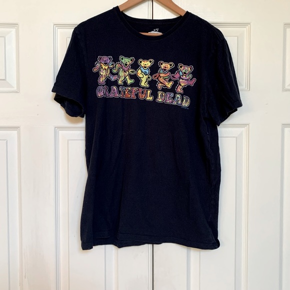 Grateful Dead Unisex T-Shirt Dancing Bears - Picture 1 of 7